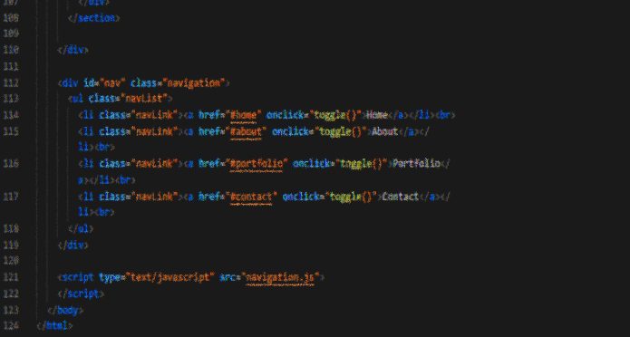 Codebeeld bij het persoonlijke dashboard